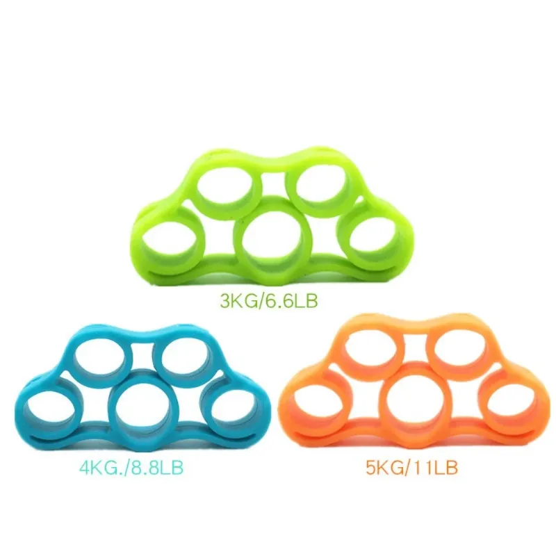 Hand Gripper Silicone Finger Expander Exercise Hand Grip Wrist Strength Trainer Finger Exerciser Resistance Bands Fitnes image 2