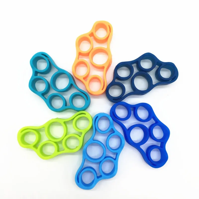 Hand Gripper Silicone Finger Expander Exercise Hand Grip Wrist Strength Trainer Finger Exerciser Resistance Bands Fitnes image 5