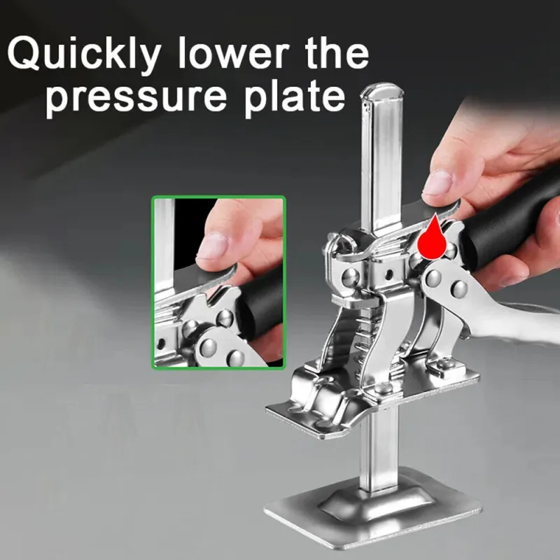 1PC Labor Saving Arm Brick Lifter Hand Lifting Home Tool Door Cabinet Jack Clamp image 2