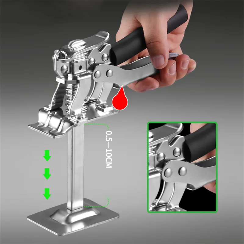 1PC Labor Saving Arm Brick Lifter Hand Lifting Home Tool Door Cabinet Jack Clamp image 6