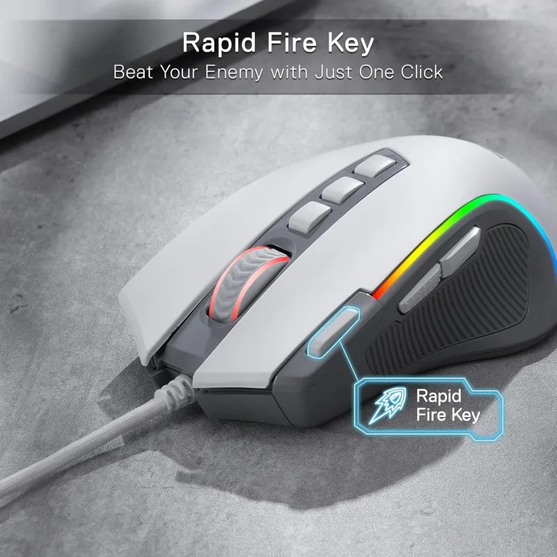 Redragon M612 RGB Wired Gaming Mouse 9 Buttons image 5