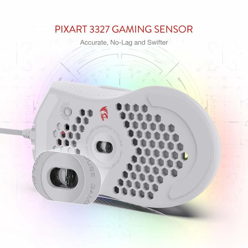 Redragon M808 Storm 12000 DPI Wired Gaming Mouse image 5
