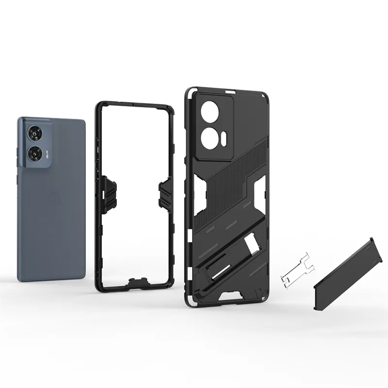 For Moto Edge 50 Fusion Case Cover Motorola Moto Edge 50 Fusion Capas New Back Shockproof PC Kickstand Cover Moto Edge 50 Fusion - image 3