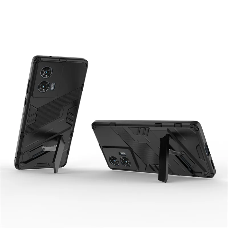 For Moto Edge 50 Fusion Case Cover Motorola Moto Edge 50 Fusion Capas New Back Shockproof PC Kickstand Cover Moto Edge 50 Fusion - image 5