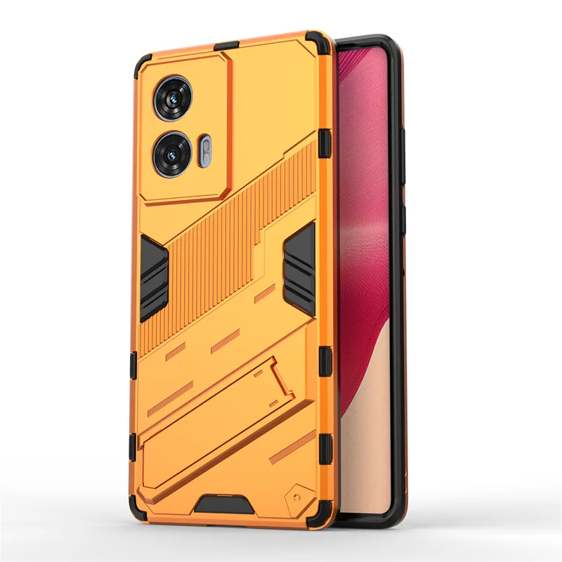 For Moto Edge 50 Fusion Case Cover Motorola Moto Edge 50 Fusion Capas New Back Shockproof PC Kickstand Cover Moto Edge 50 Fusion detail 5