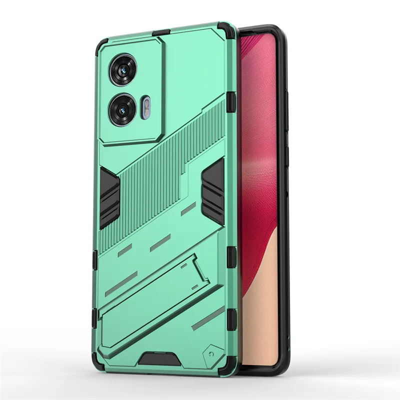 For Moto Edge 50 Fusion Case Cover Motorola Moto Edge 50 Fusion Capas New Back Shockproof PC Kickstand Cover Moto Edge 50 Fusion detail 7
