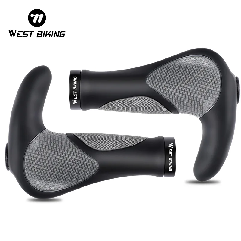 West Biking Ergonomic Lock-on Bike Grips image 1