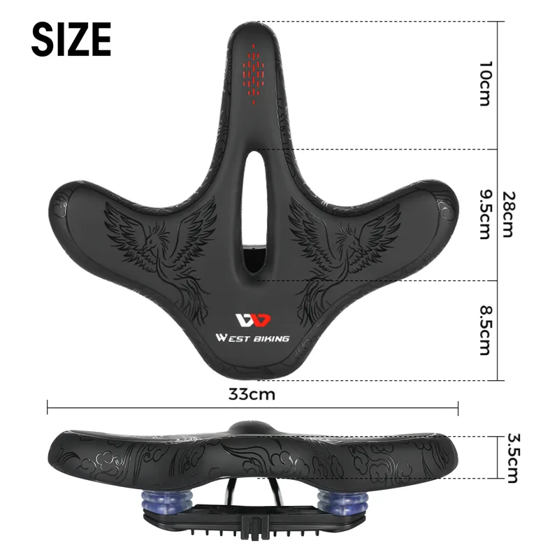 West Biking Ergonomic MTB Saddle image 4