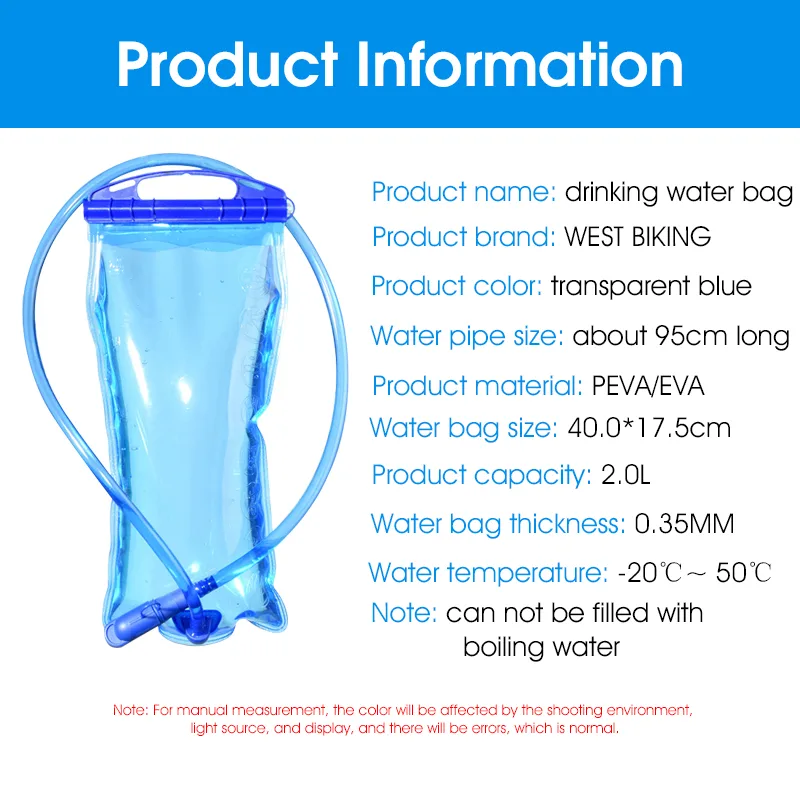 West Biking 2L Hydration Vest image 6