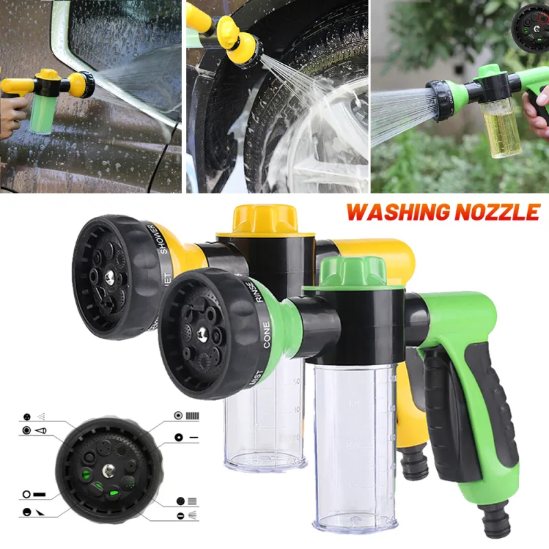Garden Hose Spray Gun with Soap Dispenser image 1