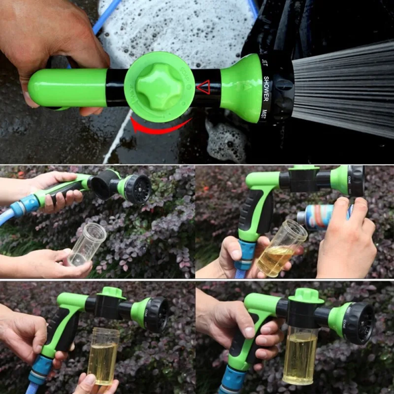 Garden Hose Spray Gun with Soap Dispenser image 6
