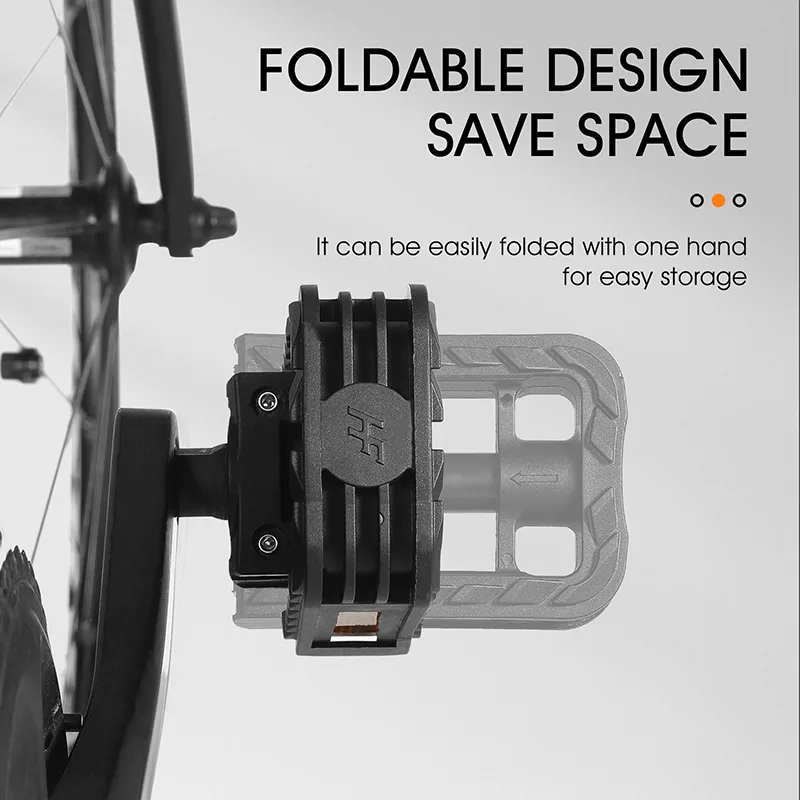 WEST BIKING MTB Pedals Mountain Non-slip Bike Pedals Lightweight Foldable Nylon Fiber Bicycle Platform Pedals for BMX MT image 3