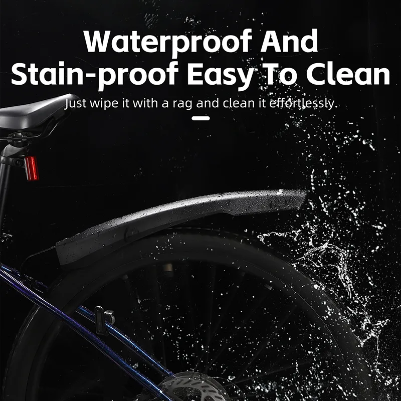 WEST BIKING Bicycle Fenders Mountain Bike Mudguard 26-29Inch Front Rear Tire Wheel MTB Bike Guard Fender Bicycle Protect image 3
