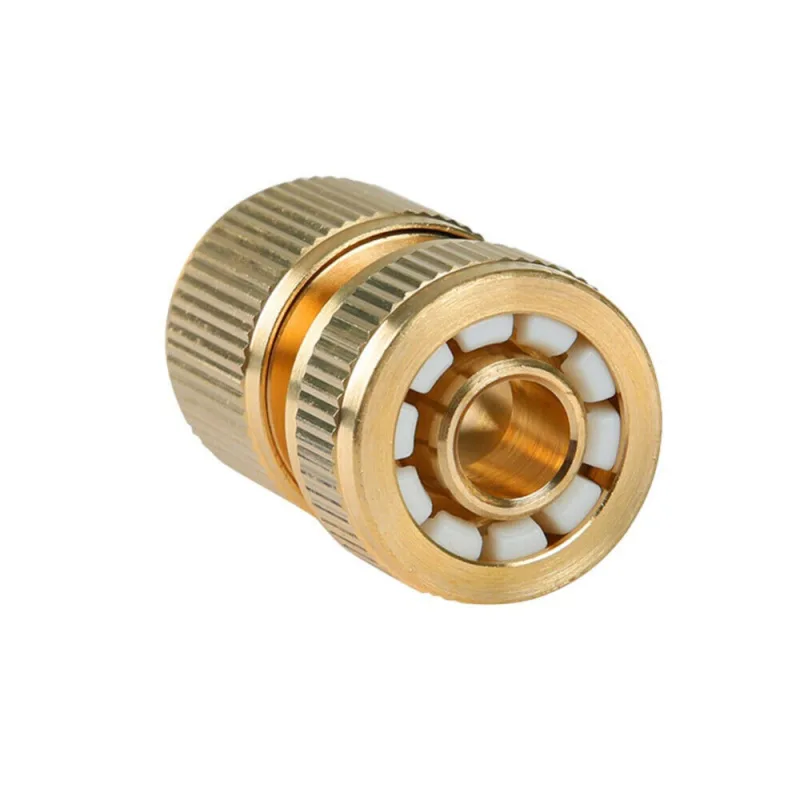 Brass Garden Hose Fittings Lawn Water Pipe Connector Tap Adaptor 1/2" image 4