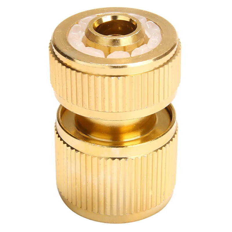 Brass Garden Hose Fittings Lawn Water Pipe Connector Tap Adaptor 1/2" image 6