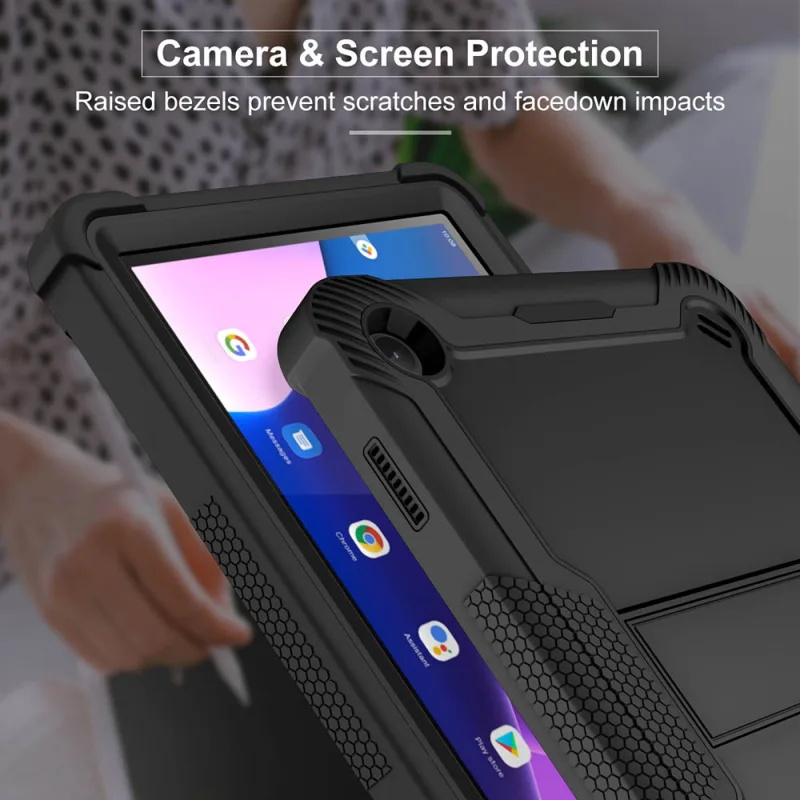 Case For Lenovo Tab M10 TB328 3rd Gen. 2022 10.1inch Heavy Shockproof Stand Cover Protective，Compatible Model:TB328 image 2