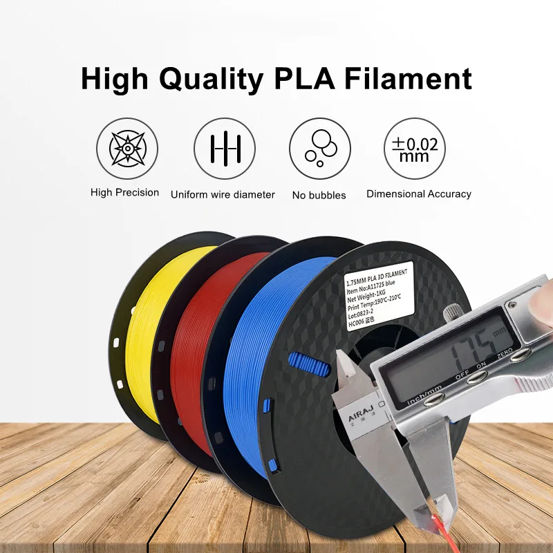 6.6LBS PLA PETG TPU 3D Printer Filament 1.75mm Dimensional Accuracy+/-0.03mm 3D Printer Materials Fit Most FDM 3D Printe image 2