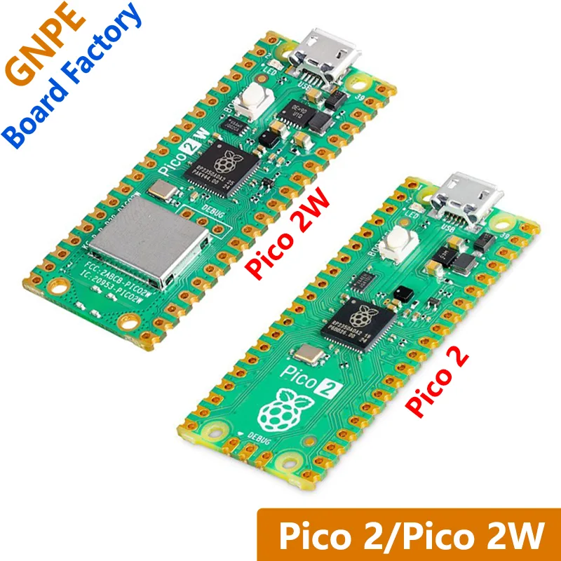 raspberry pi pico 2 /Pico 2W RP2350 Pico2 ARM Cortex-M33 RISC-V Hazard3 - image 1