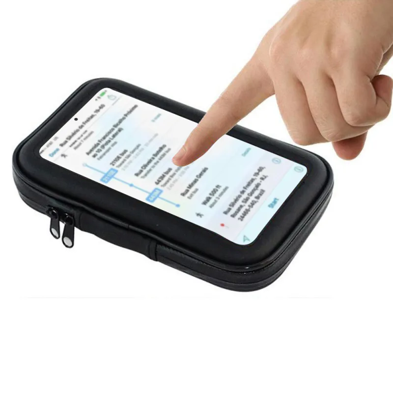 Bike Phone Waterproof Case Mount Holder 360° image 2