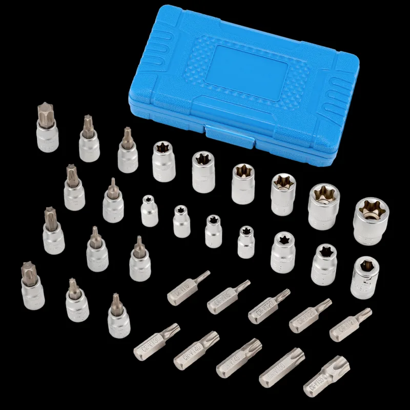 34-Piece Torx Bit and Socket Set image 4