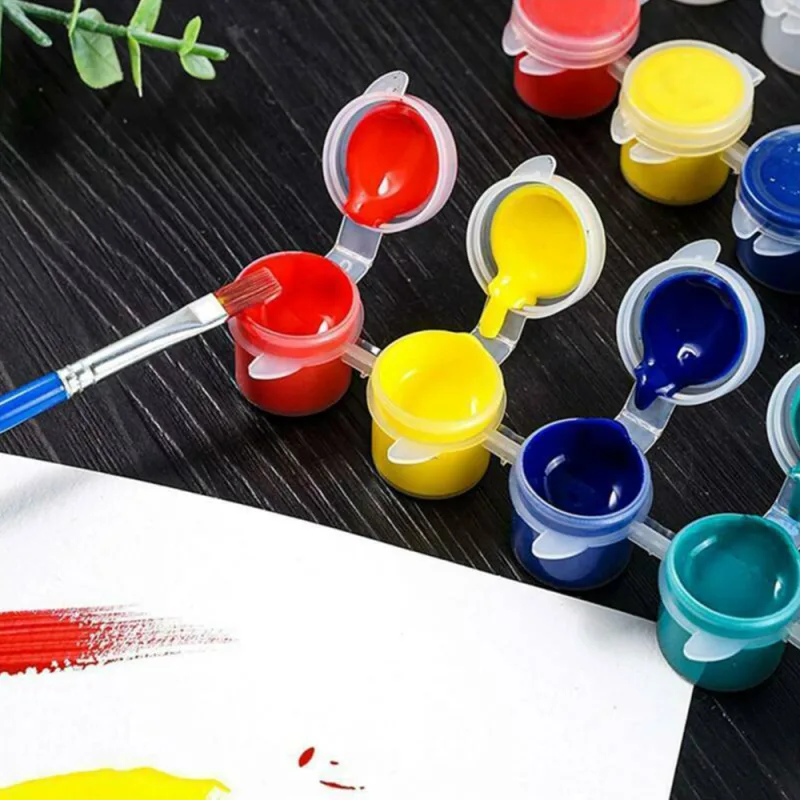 60-Piece Empty Paint Pot Strips 3ML image 2