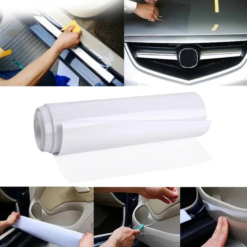 Car Paint Protection Film 15cm x 3m Clear Wrap image 2