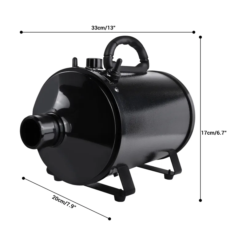 VickyHome 2000W Pet Hair Dryer 35°C-65°C image 2