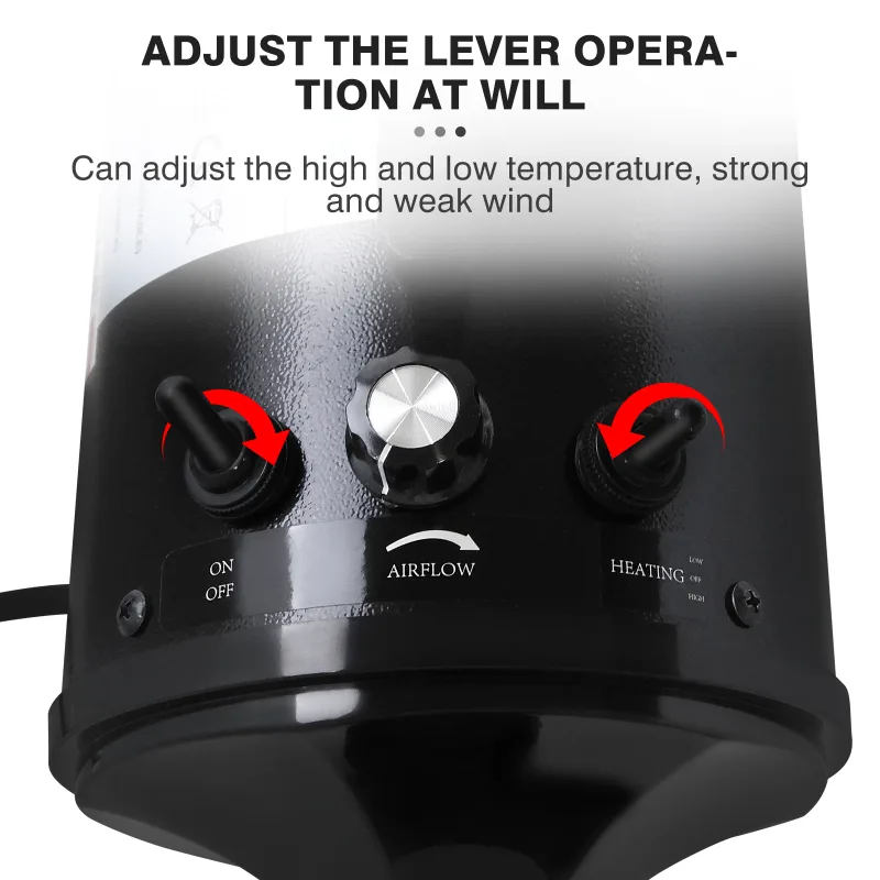 VickyHome 2000W Pet Hair Dryer 35°C-65°C image 4