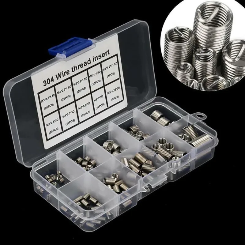 150pcs Rivnuts Stainless Steel Knurled Head Threaded Rivet Nuts M3 M4 M5 M6 M8 image 3