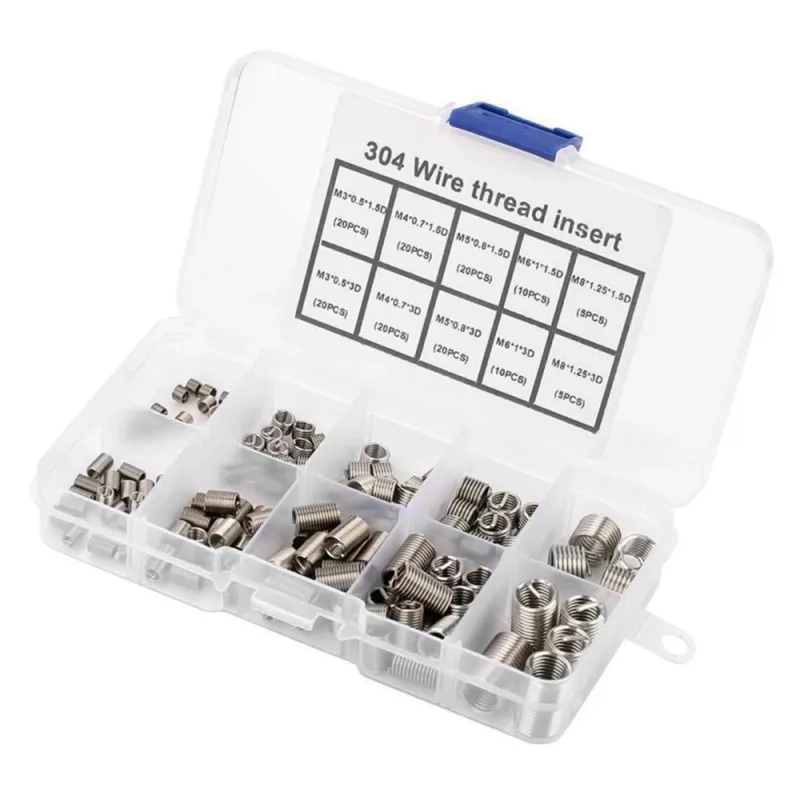 150pcs Rivnuts Stainless Steel Knurled Head Threaded Rivet Nuts M3 M4 M5 M6 M8 image 4