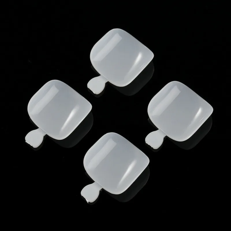 500x False Toe Nails Full Cover Natural image 3