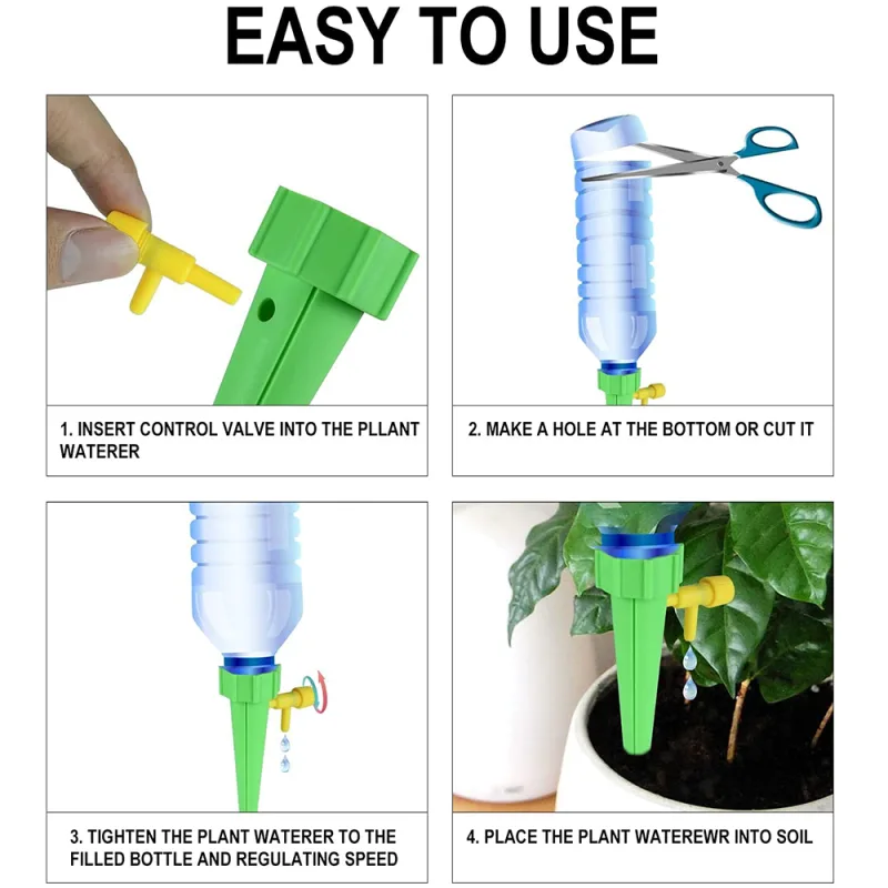 12 Pack Automatic Watering Spikes for Plants image 6