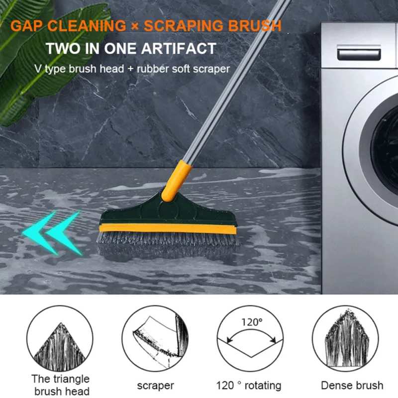 2in1 Floor Brush Scrub with 120° Rotatable Head image 3