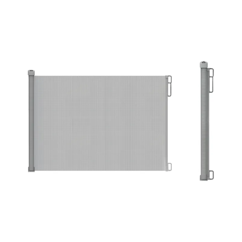 Retractable Safety Gate Wide Extend up to 130cm, Safety Baby Gate, One Handed Operating, Double Locking, Mesh Stair Gate image 3