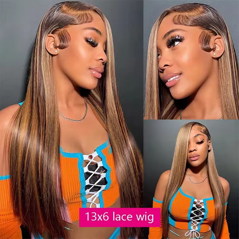 Fuduete 26 Inch Brazilian Straight Human Hair Wig image 2