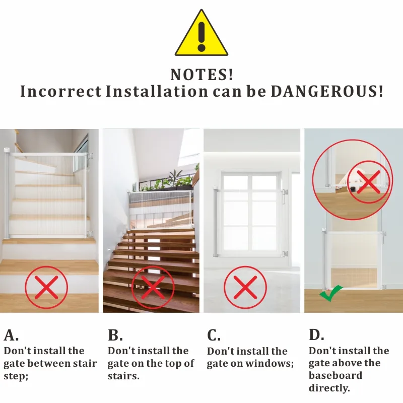 Retractable Safety Gate for Stairs image 4