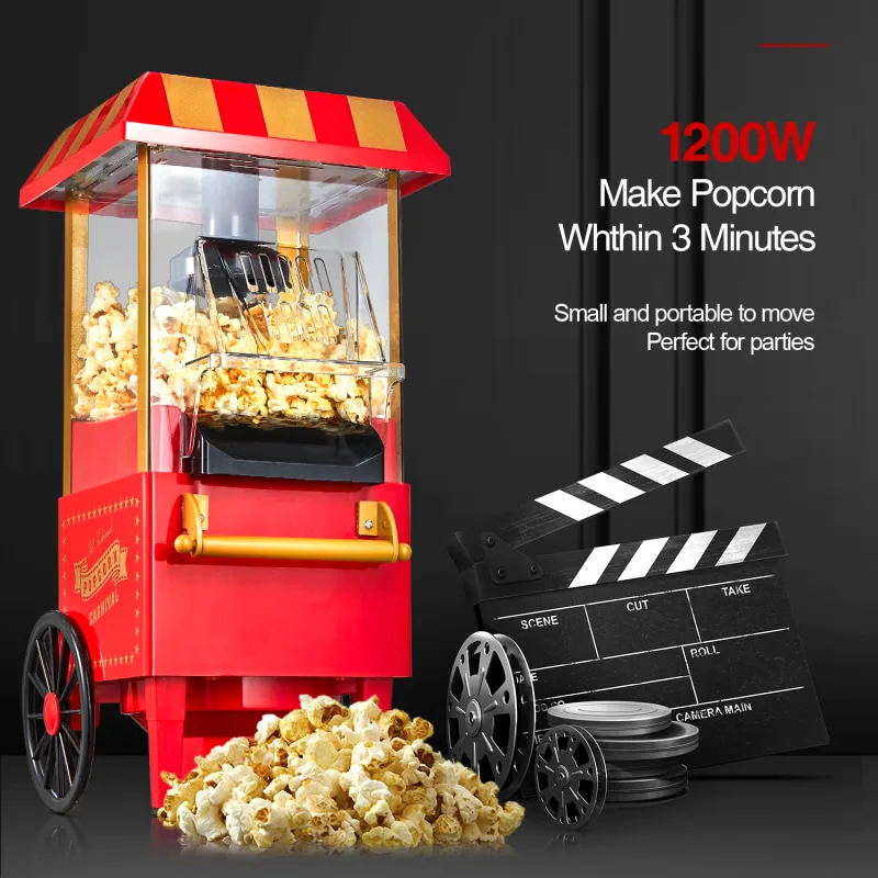 Yabano 1200W Popcorn Maker image 4