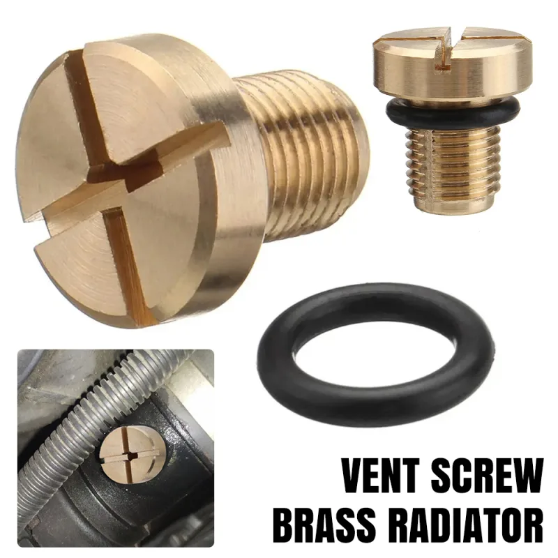 2x Coolant Tank Bleeder Screw Radiator Hose Bleed Screw Fit For BMW E46 E90 E39 image 1