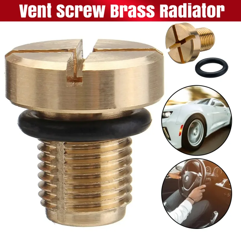 2x Coolant Tank Bleeder Screw Radiator Hose Bleed Screw Fit For BMW E46 E90 E39 image 2