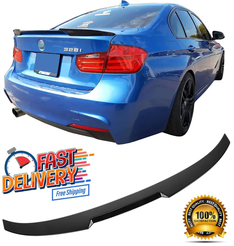 Rear Boot Lip Spoiler for BMW 3 Series 2012-2018 image 1