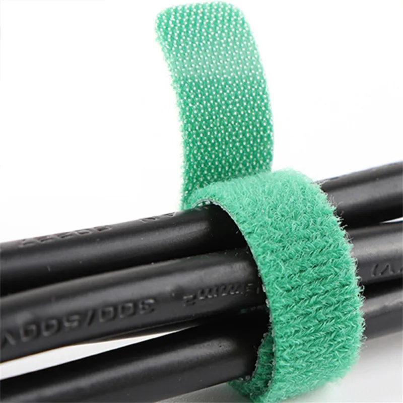100 Pack Releasable Hook and Loop Cable Ties image 3