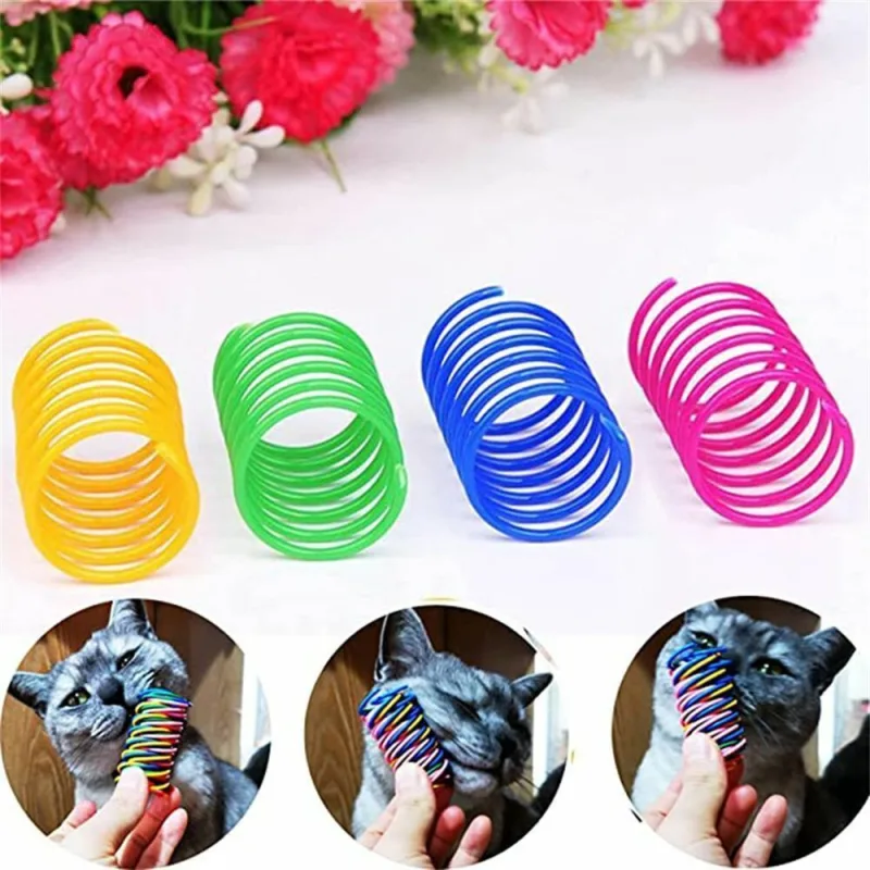 Interactive Cat Spring Toy image 2