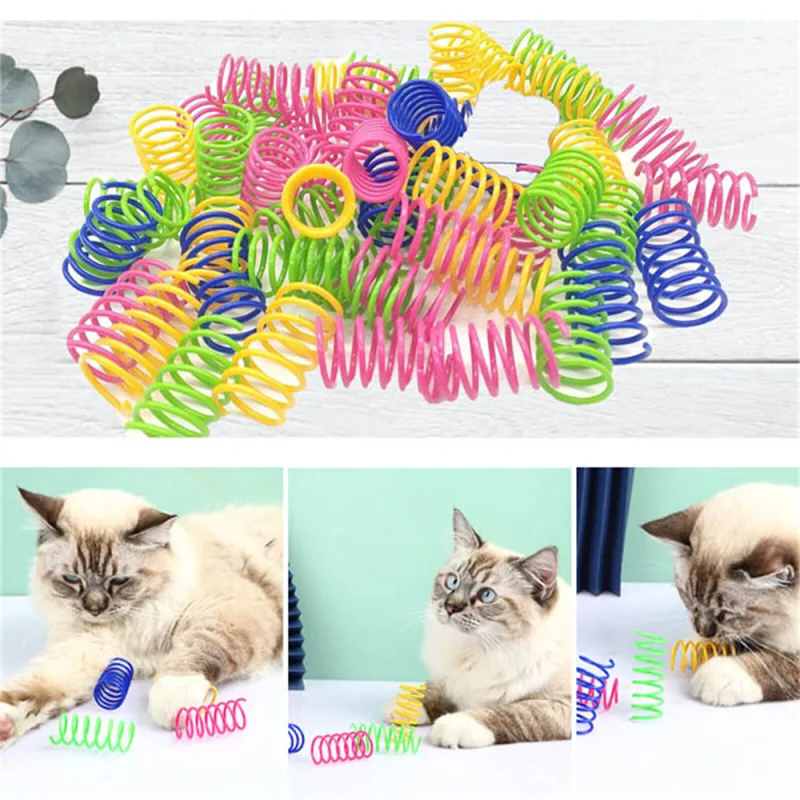 Interactive Cat Spring Toy image 4