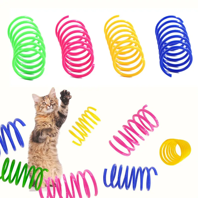 Interactive Cat Spring Toy image 5