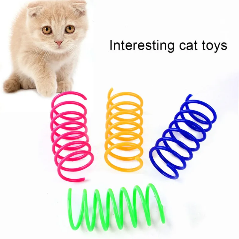 Interactive Cat Spring Toy image 6
