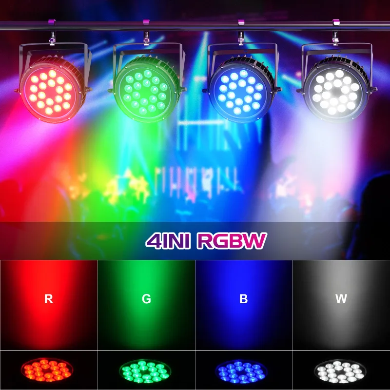 270W 4 in 1 LED Par Light RGBW DMX512 image 4