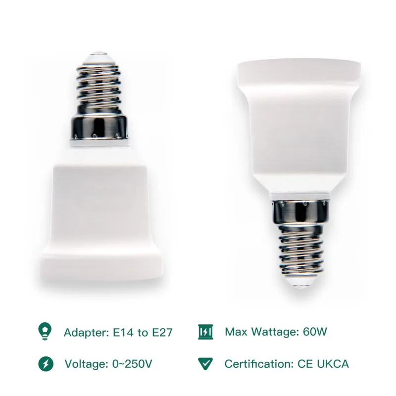 E14 to E27 Lamp Socket Adapter Converter image 3