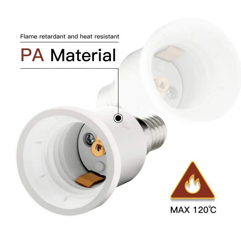 E14 to E27 Lamp Socket Adapter Converter image 4