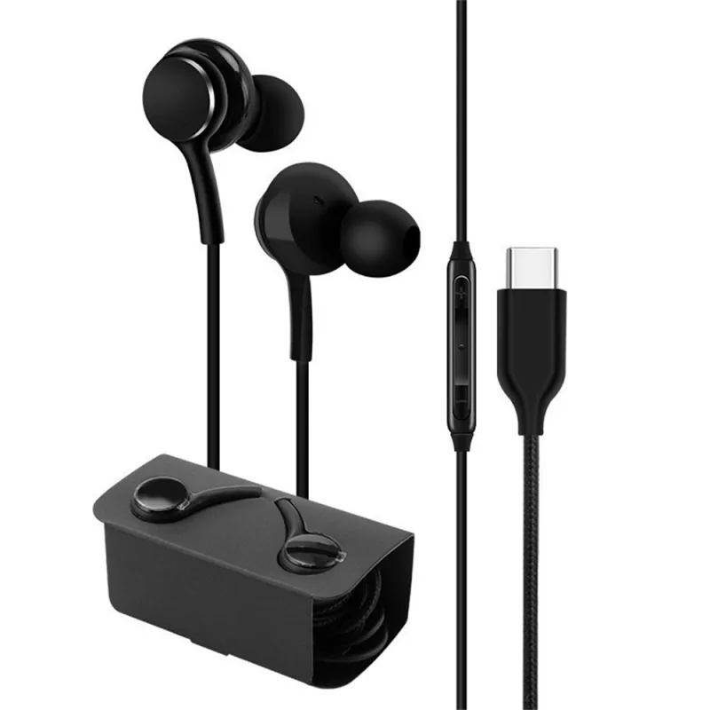 1X Type C Handsfree Earphone for Samsung Galaxy S20 S21a Note 20 Pixel 4 (JS08) image 2