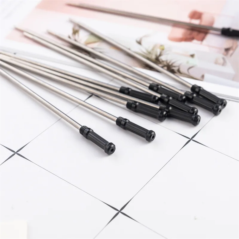 10PCS Black Ballpoint Pen Refills Cross Compatible Refills With Ballpoint Pens image 3
